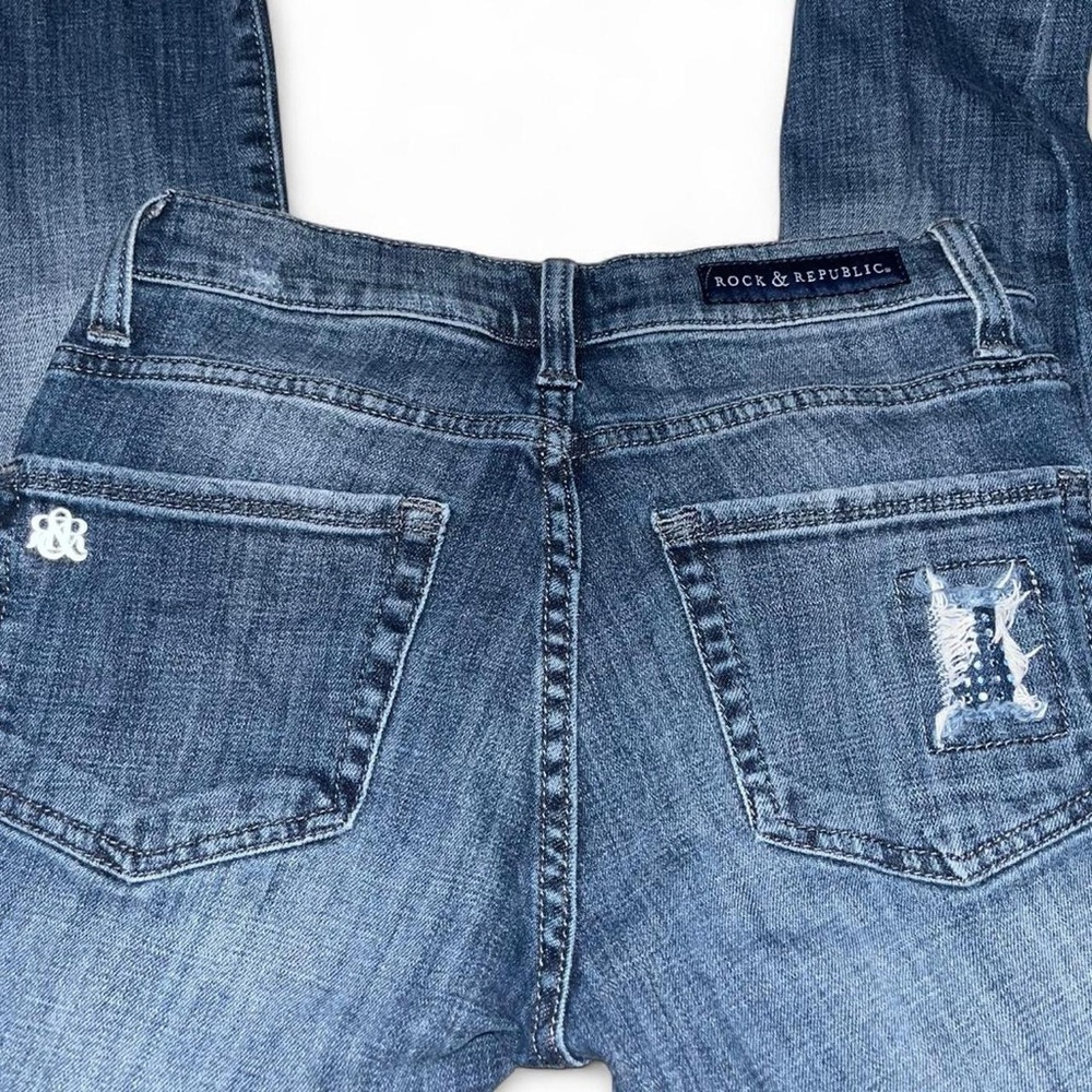 Rock & Republic Rhinestone Berlin Jeans